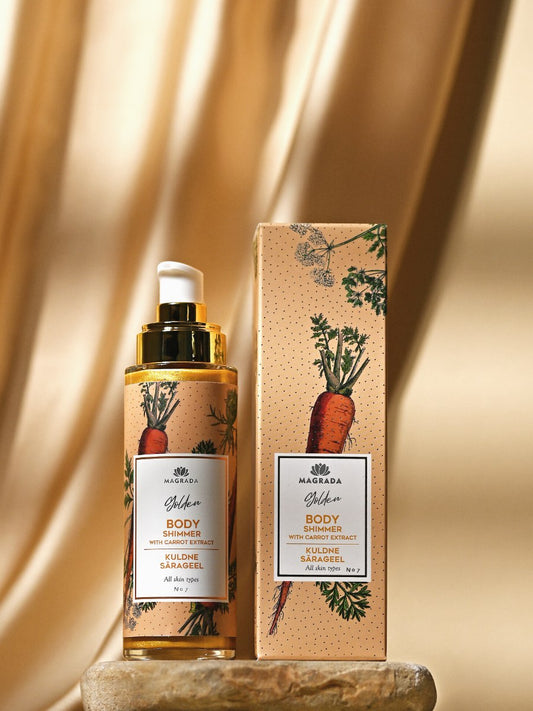 Magrada Gel Scintillante Dorato Con Estratto Di Carota 100ml 