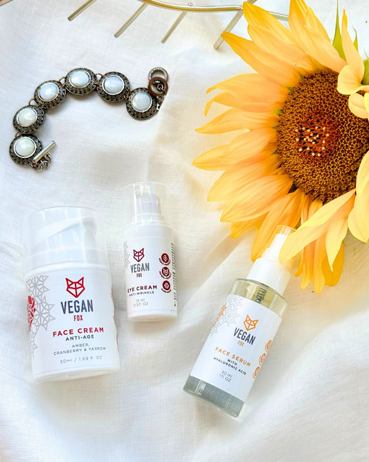 Vegan Fox Set Di Trattamenti Viso Anti-età